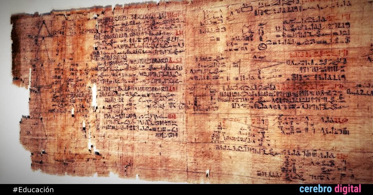 Papiro de Rhind: el mayor documento conocido sobre las matemáticas egipcias con 87 problemas y el valor Pi