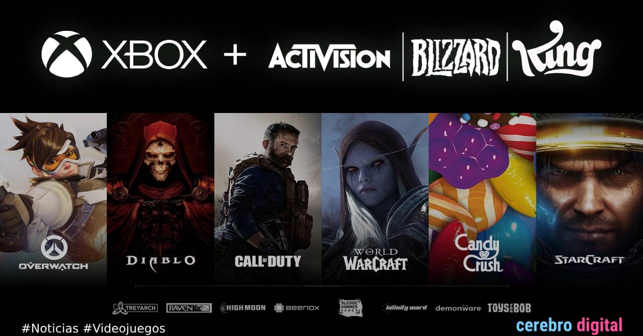 ¡Histórico! Microsoft recibe autorización para adquirir Activision Blizzard