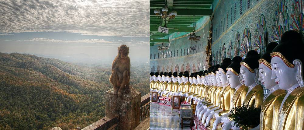 El monasterio de Taung Kalat y el mito de los 37 dioses