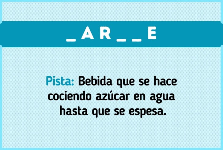 RETO AVANZADO: Descubre las 5 palabras lo más rápido que puedas