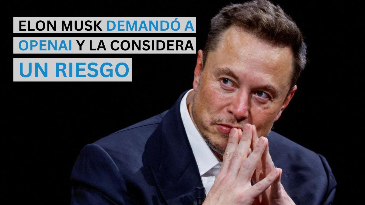 Elon Musk demandó a OpenAI y alega que ya no están buscando el “bien de la humanidad”