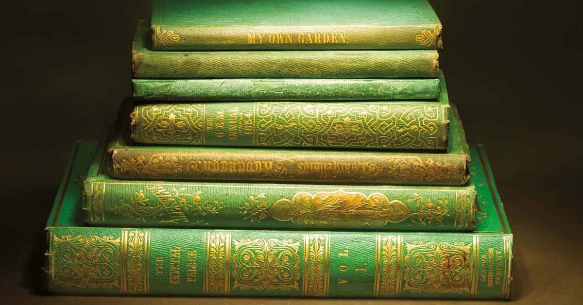 libros venenosos de portada verde