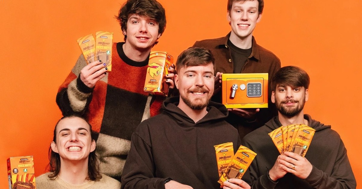 mrbeast y su equipo