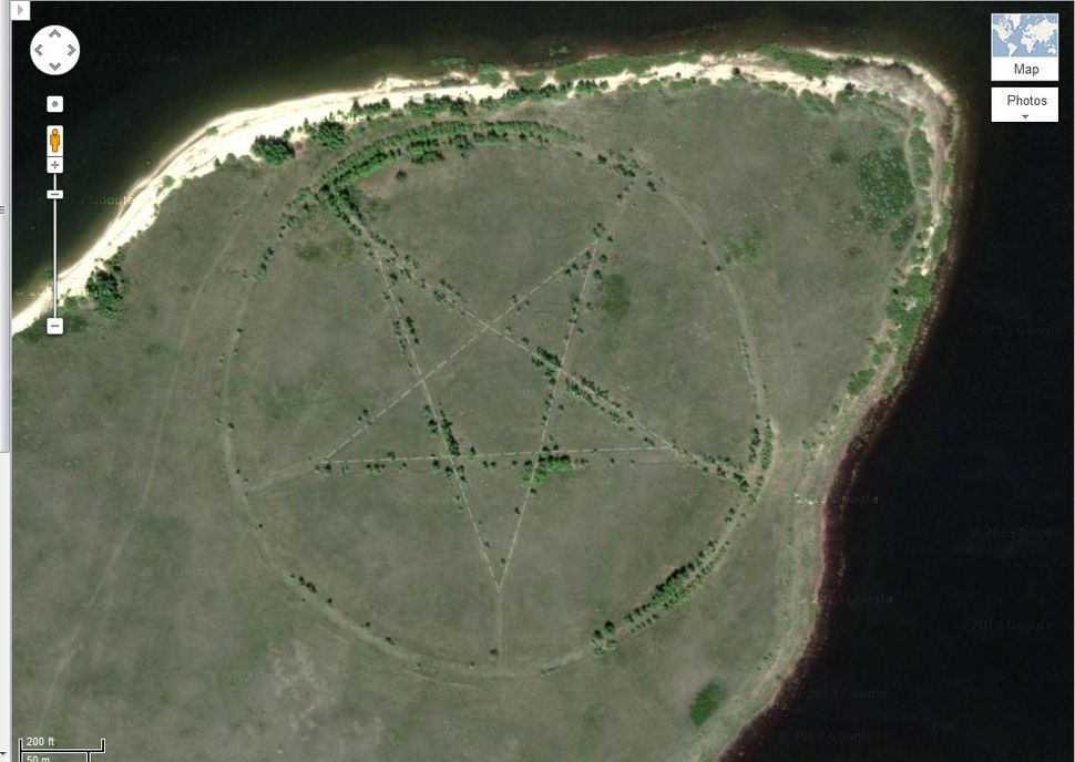 Lugares más extraños que podemos encontrar en Google Earth