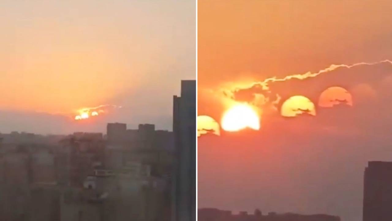 ¿Qué son los siete soles que aparecieron en el cielo de China?