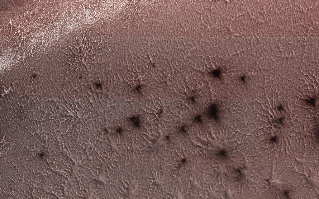 Descubren misteriosas estructuras en Marte y son diferentes a todo lo encontrado en la Tierra