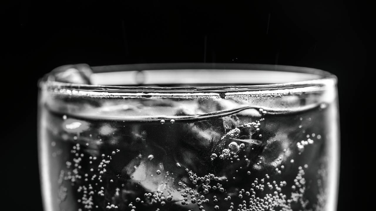 agua con gas